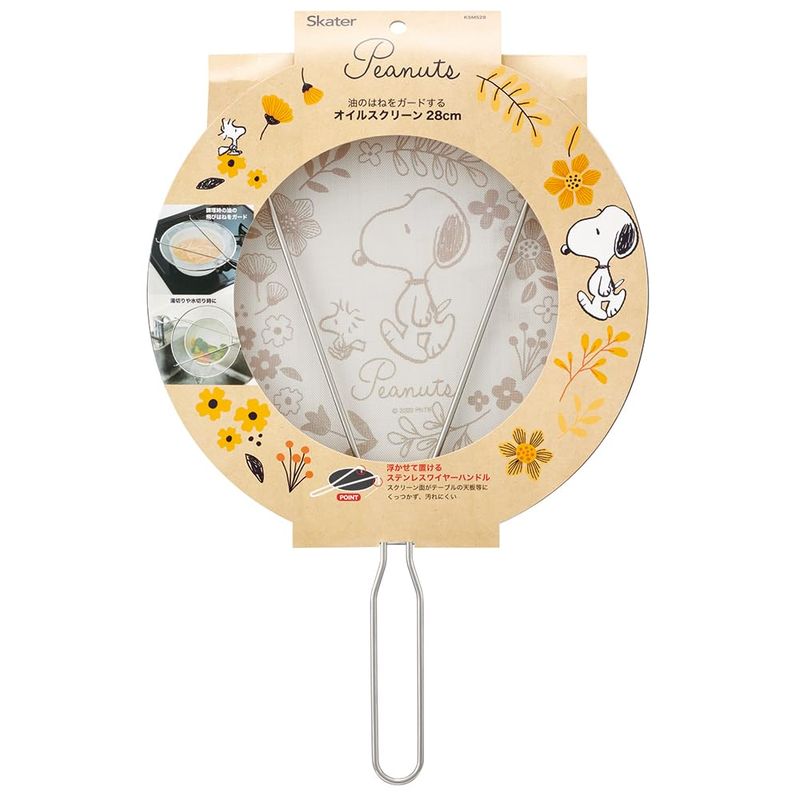 スケーター Skater メッシュ オイルスクリーン スヌーピー KSMS28-A