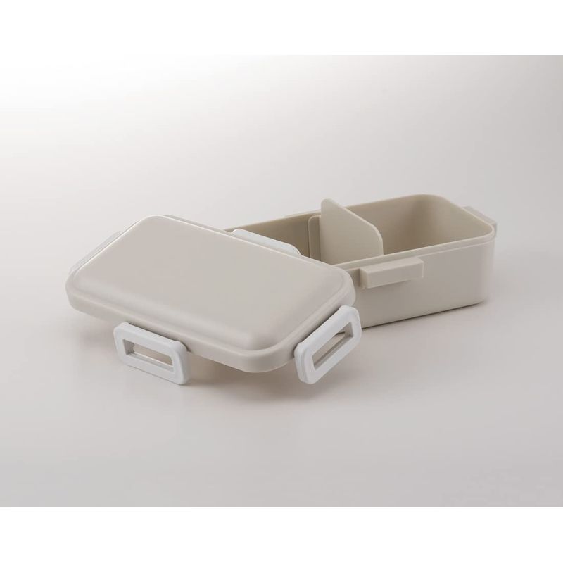 スケーター Skater 抗菌 ふんわり盛れる ドーム型フタ 弁当箱 530ml くすみグレー ...