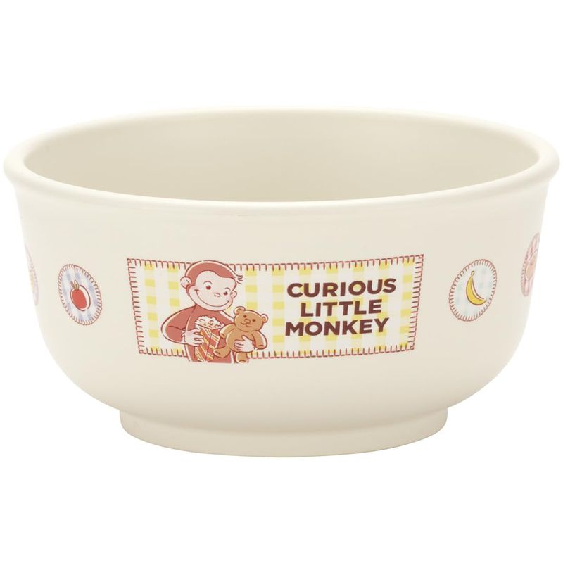 スケーター Skater ベビー食器 茶碗 子供用 5ヵ月頃 抗菌 プラスチック製 230ml おさるのジョージ XP23..