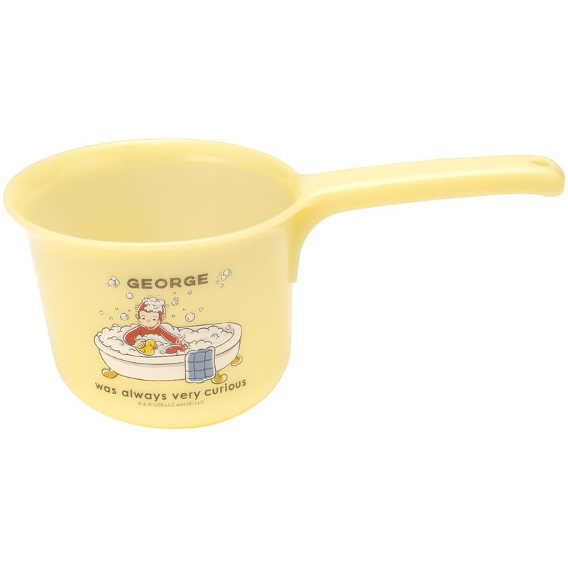 美容コスメ雑貨 CONNECTのスケーター Skater 片手おけ 子供用 手桶 湯桶 洗面器 バス用品 おさるのジョージ 湯桶 BS25N-A｜アングル2