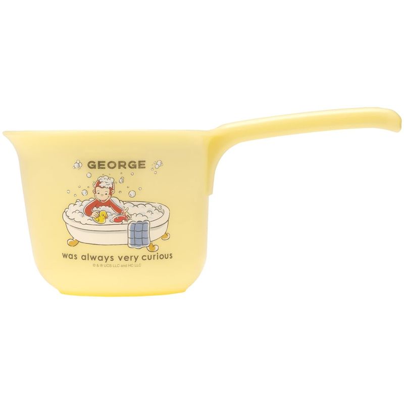 美容コスメ雑貨 CONNECTのスケーター Skater 片手おけ 子供用 手桶 湯桶 洗面器 バス用品 おさるのジョージ 湯桶 BS25N-A｜アングル3