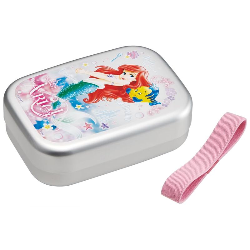 Other - スケーター Skater アルミ製 弁当箱 370ml 子供用 保温庫対応 ランチベルト付き 日本製 ディズニー アリエル 24 ALB5NV