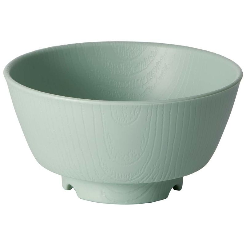 スケーター Skater 持ちやすい 汁碗 330ml プラスチック 食器 木目 グリーン バイオマス原料使用 電子..