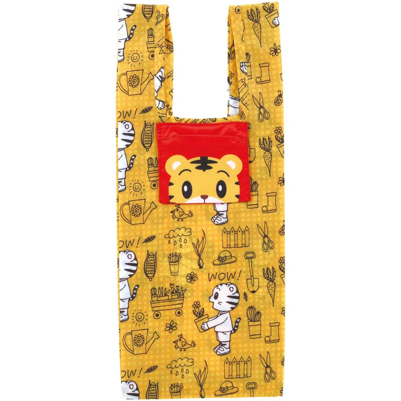 スケーター Skater 折りたたみ バッグ エコバッグ ポケッタブル 縦長 しまじろう KFB1-A(4)