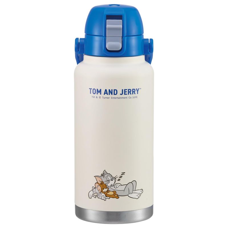 ジェリー マグボトル スケーター Skater ハンドル付 ステンレス ダイレクトボトル 1000ml 水筒 マグボトル トムとジェリー おひるね STD10H-A