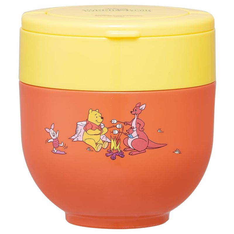 スケーター Skater 保温 保冷 丼ぶり ランチジャー 540ml 折りたたみハンドル付 抗菌 ディズニー レト..