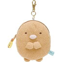 すみっコぐらし ぬいぐるみパスケース トン PB69303 約145 115 45mm コインケース フェルトマスコット リール付 パスケース ぬいぐるみポーチ