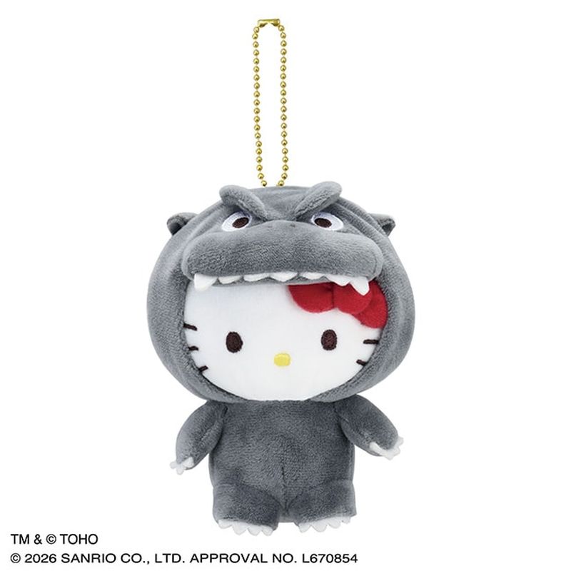 GODZILLA・SANRIO CHARACTERS マスコット（A）ハローキティ