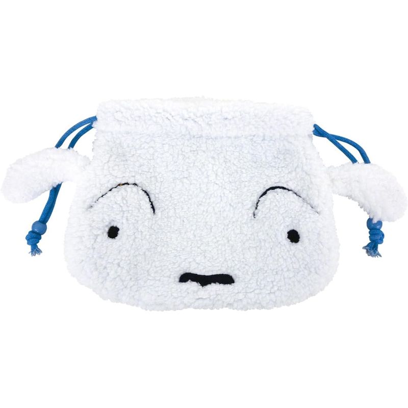 ティーズファクトリー クレヨンしんちゃんぬいぐるみ巾着シロ++