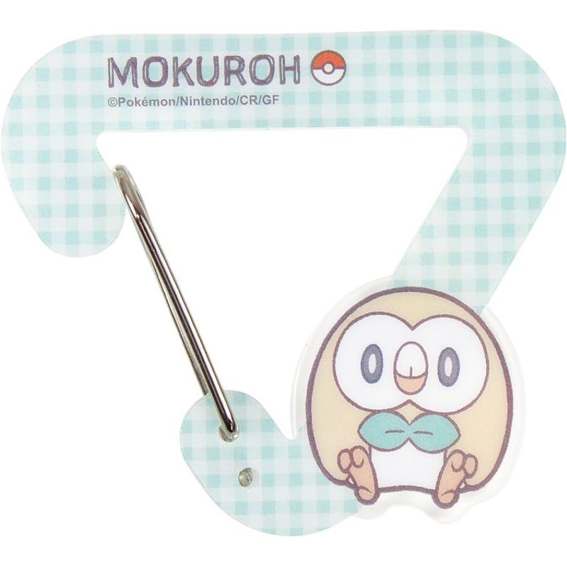 ティーズファクトリー ポケピース ダイカット アクリルカラビナホルダー モクロー PM-5546600MO