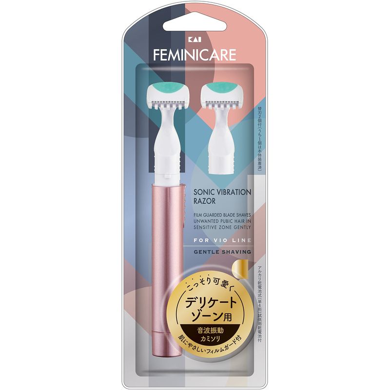 ���� Kai Corporation FEMINICARE �ե��ߥ˥��� ���ȿ�ư���ߥ��� �ǥꥱ���ȥ������Ѥ��ߤ��� ����ӥ��� ����� VIO 1��