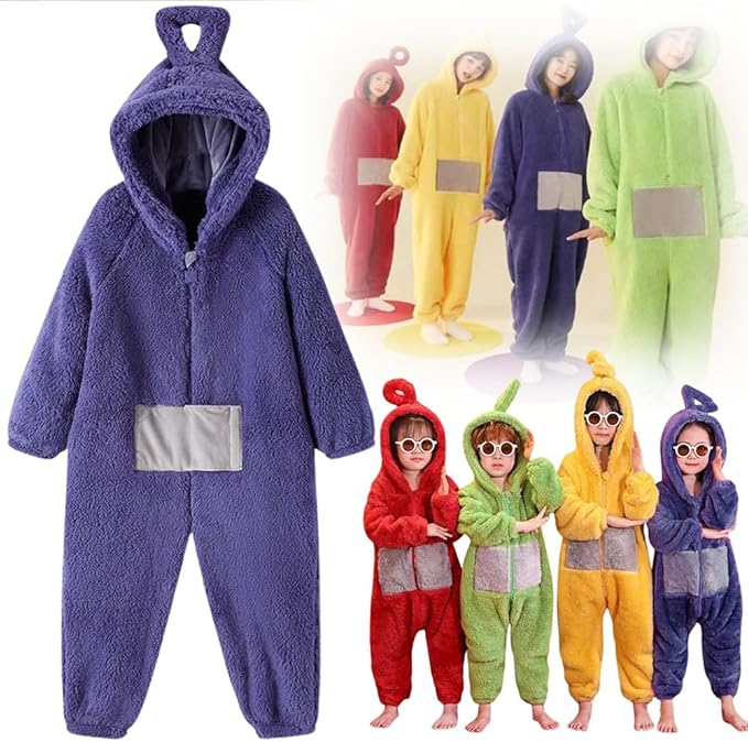 テレタビーズ 着ぐるみ パジャマ 子供 大人 ルームウェア 着ぐるみ 連体服 コスプレ 衣装 漫画服 仮装 ..
