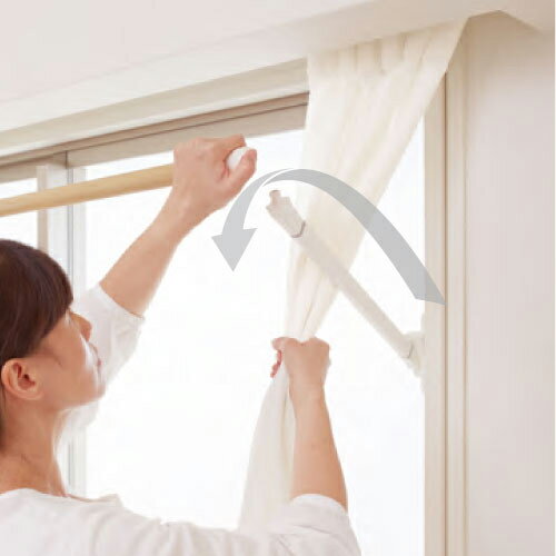 メーカー直送 室内物干し soraie ソライエ　MWタイプ [SRS50840W] ホワイト　Mサイズ 1400-1940mm