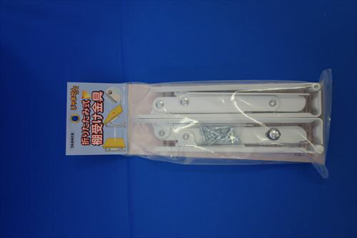 仕上・色白材質鋼板入数1組2本入耐荷重40kg（※耐荷重は2本当たりの数値です。また、壁面への取付方法、取付ピッチによっても変わってくる事がありますので参考値です。）サイズ200mm付属品丸皿木ネジ（ユニクロ）M3.8×16（4本）、M3....