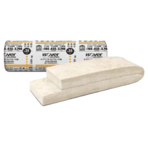【最大3万円クーポン配布中】MAG イゾベール・コンフォート 寒冷地・高断熱住宅向けグラスウール [IC38050L265] 厚さ×幅×長さ(mm)：50×265×2740 入数18枚 メーカー直送