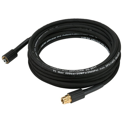 洗浄機アクセサリー 延長高圧ゴムホース10M 藤原産業 [4977292401586] VAC-2003 ZAOH