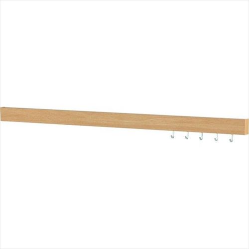ウォールラック [MR4318] スリム長押 ナチュラル 900mm オリジン
