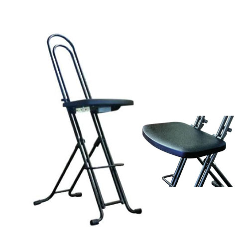 【LINEクーポン配布中】折りたたみチェア ジャンボベストワークチェア [LP-850] 高さ調節OK インテグラ..