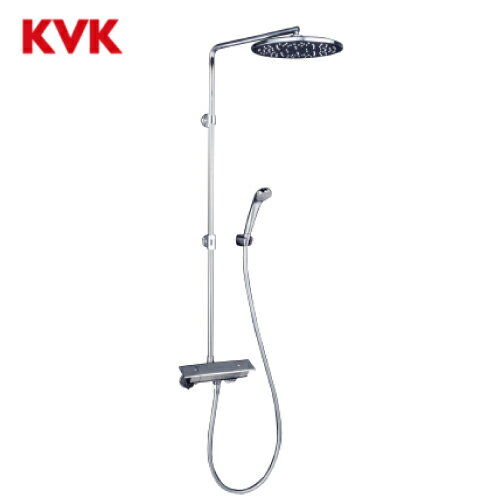 【LINEクーポン配布中】オーバーヘッドシャワー付サーモ(丸型) KVK [KF3120W] 水栓金具