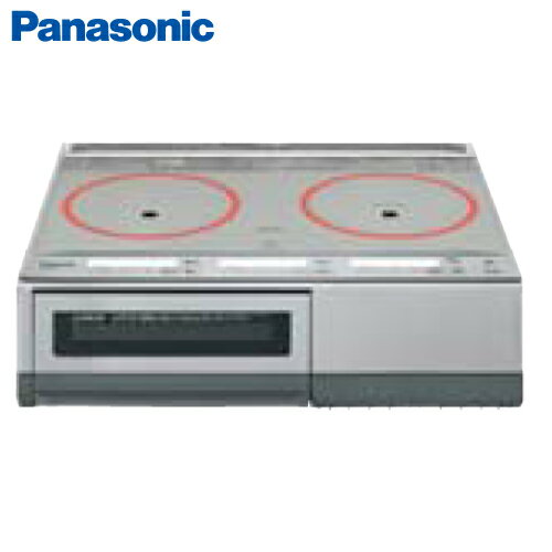 【LINEクーポン配布中】パナソニック IHクッキングヒーター 2口IH 据置タイプ [KZ-E60KM] 右IHオールメタル対応 両面焼きグリル あす楽