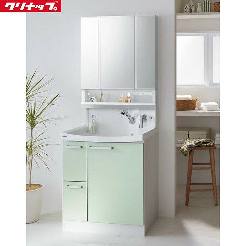 【最大3万円クーポン配布中】洗面化粧台 FANCIO ファンシオ クリナップ CLEANUP[M-753NFNW+BNFH752WTCW..
