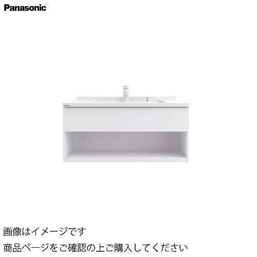 洗面化粧台 シーラインスタンダードD530 幅900mm フロートオープン タイル調カウンター パナソニック Panasonic [XGQC90D5FZ□□] 下台のみ