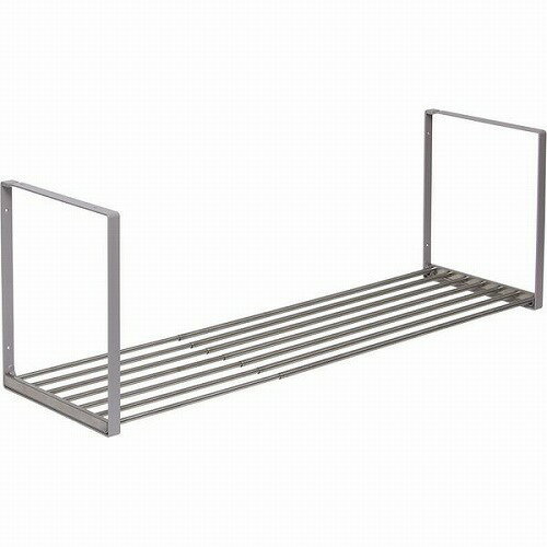 【LINEクーポン配布中】水切棚 伸縮パイプ棚 1段 幅60?90 キッチン [TS1-90L] スペースを有効活用 収納 田窪工業所 メーカー直送