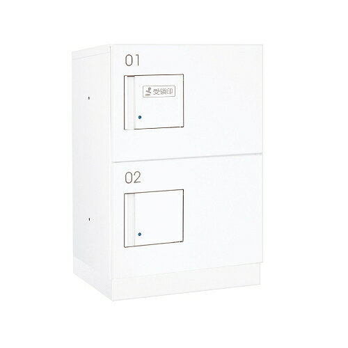 【LINEクーポン配布中】宅配ボックス ハイツ・アパート向け ホワイト [TBX-F1SSN-WW] 防滴仕様 捺印装置付 日本製 ダイケン メーカー直送