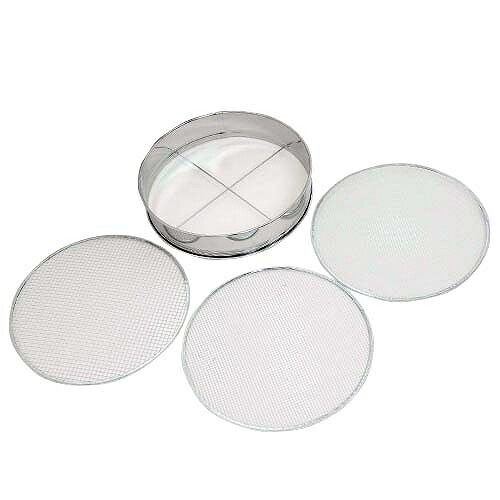 【最大3万円クーポン配布中★29日1:59まで】フルイ ステンレス土フルイ 37CM [4977292690287] 藤原産業 メーカー直送