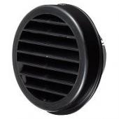 【LINEクーポン配布中】ベントキャップ(樹脂製)ガラリ付 東芝 TOSHIBA [DV-142D2(K)] ブラック Φ100用(2.0)