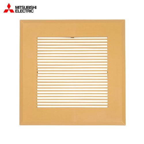 Rakuten - 【LINEクーポン配布中】ダクト用換気扇別売グリル インテリア格子タイプ 475×475×22mm 三菱電機 MITSUBISHI [P-395GB2-G] ライトオーク