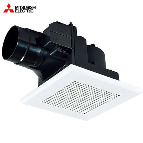 【LINEクーポン配布中】ダクト用換気扇 天井埋込形換気扇 低騒音形 マンション・寒冷地用 電気式シャッター付 三菱電機 MITSUBISHI [VD-10ZCD14] 接続パイプΦ100mm 単相100V