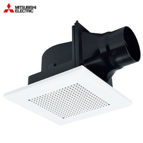 【LINEクーポン配布中】ダクト用換気扇 天井埋込形換気扇 低騒音形 三菱電機 MITSUBISHI [VD-10ZLC14-S] 24時間換気機能付 接続パイプΦ100mm 単相100V