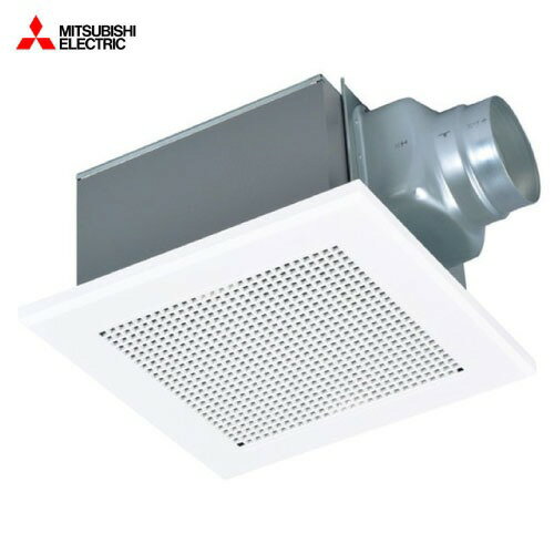 【LINEクーポン配布中】ダクト用換気扇 天井埋込形換気扇 低騒音形 三菱電機 MITSUBISHI [VD-15ZP14] 風圧式シャッター 接続パイプΦ100mm 単相100V