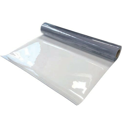 Rakuten - 【最大3万円クーポン配布中★27日09:59まで】養生材 透明軟ビフィルム 1本 [N36-041] 厚み0.3mm幅915mm長さ30m 資材をホコリや雨水から防ぐ KMネクスト 4トン車配送 法人様限定 メーカー直送
