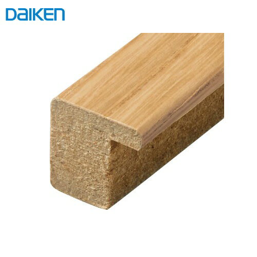 Floor Materials - 【最大3万円クーポン配布中★16日01:59まで】ここち和座 敷き込みタイプ用専用施工部材 壁見切 4本入 大建 DAIKEN [YQ6140-3] 突板仕様 オーク 15mm厚さ 15×4000mm メーカー直送
