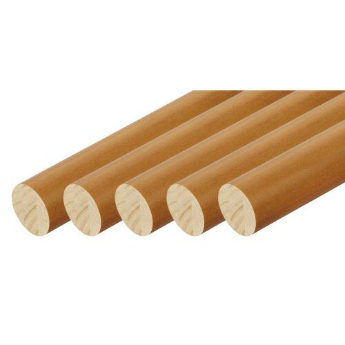 【LINEクーポン配布中】室内用手すり 32丸棒手すり 4m 5本入り マツ六 [32LB4R] φ32×4000mm ライトブラ..