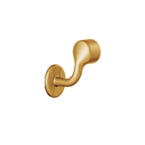 室内用手すり BAUHAUS セレクト 35横受エンドブラケットカバー付左用 マツ六 [BD-10LG] ゴールド4トン配送 車上渡し 法人様事務所入れ限定 メーカー直送