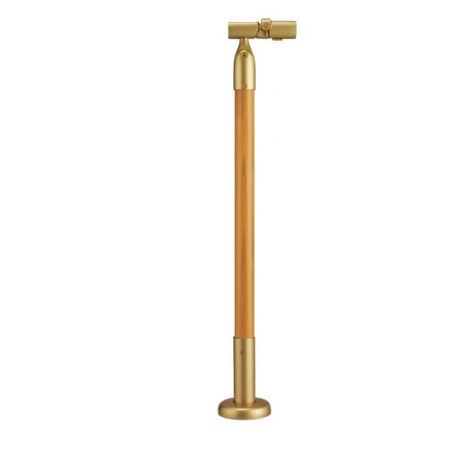 商品説明BAUHAUS 室内用手すり遮断機式受側支柱 木製タイプ 住宅改修用 支柱2本で遮断機式手すりが設置できます。 省スペース、省コストで遮断機式手すりが設置できます。カットして高さを低くすることが可能です。(下からカットしてください)...