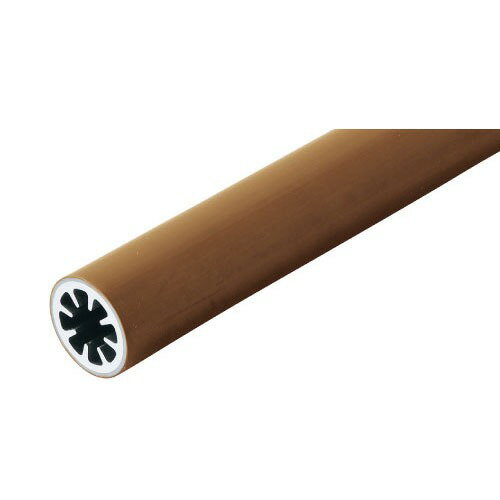 【LINEクーポン配布中】屋外用手すり BAUHAUS フリーRレール 直棒手すり 4m マツ六 [BJ-21WD] Φ34×4000..