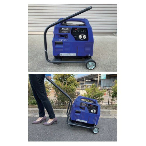 【LINEクーポン配布中】ポータブルガス発電機 カセットボンベ仕様 EARTH POWER キ...
