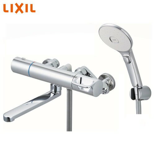 浴室用水栓 サーモスタット付シャワーバス水栓 リクシル LIXIL [RBF-914EW] 壁付タイプ スイッチ付メッキエコアクアシャワー 一般地仕様