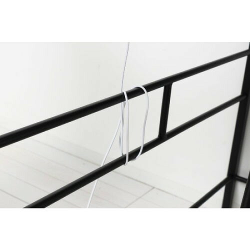 【LINEクーポン配布中】デュアルモニターテーブル モニターデスク ホワイト [4954877234173] W125×D25×H82.5cm パソコンデスク・ワークデスク 組立式 クロシオ メーカー直送 [2]