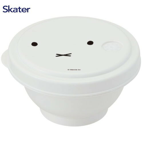 Rakuten - 【LINEクーポン配布中】お茶碗型薄肉ごはん保存容器 Sサイズ ミッフィー RGO1 スケーター Skater [4973307530135] 炊きたてご飯をすぐ冷凍＆電子レンジで温め エアーバルブ付き あす楽