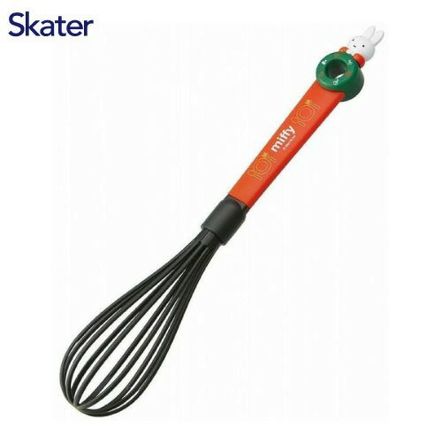 【LINEクーポン配布中】キッチンツール 泡立て器 ホイッパー ミッフィー21 KWM1 スケーター Skater [4973307544477] ボウル等の表面を傷つけにくいナイロン樹脂