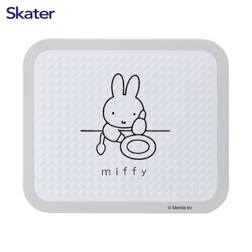 【LINEクーポン配布中】キッチン耐熱ボードS ミッフィーモノトーン KTBO1 スケーター Skater [4973307640896] 小鍋やポットのちょっと置き 調理台を熱や汚れから守る