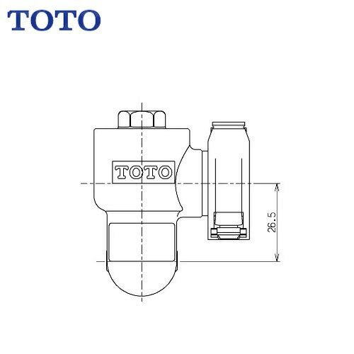 【LINEクーポン配布中】水栓用パーツ 給水金具 TOTO THF40R TN91-8R型