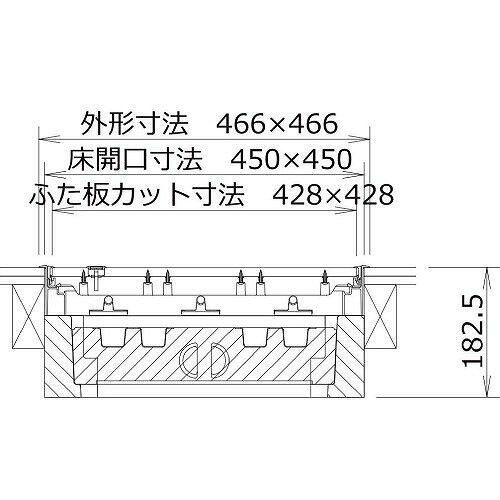 【LINEクーポン配布中】樹脂枠気密断熱型床下...の紹介画像2