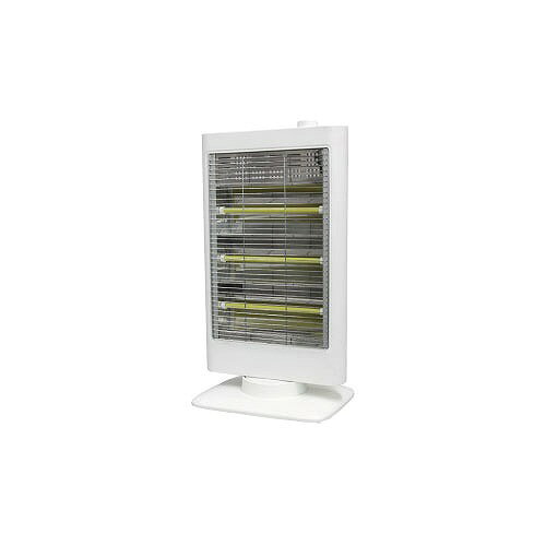 【LINEクーポン配布中】電気ストーブ 横型3灯式石英管ヒーター ホワイト [SKJ-WM90...