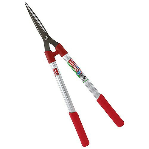 商品説明軽量で丈夫な楕円型柄の刈込鋏です。 【用途】 枝葉の剪定・整枝作業。 【機能】 ●横負荷に強い楕円形パイプで、持ちやすく頑丈です。 ●枝滑り防止のギザ刃付きで、枝を逃さずしっかり切断できます。 ●サビに強く、お手入れも簡単なステンレ...